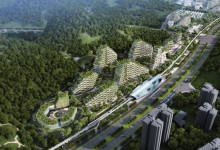 Han comenzado la construcción de la primer Ciudad Bosque del mundo