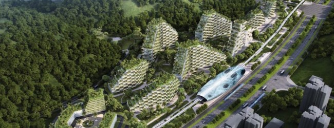 Han comenzado la construcción de la primer Ciudad Bosque del mundo