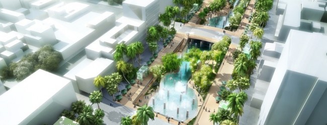 MVRDV inicia construcción de parque en Taiwán sobre las ruinas de un centro comercial