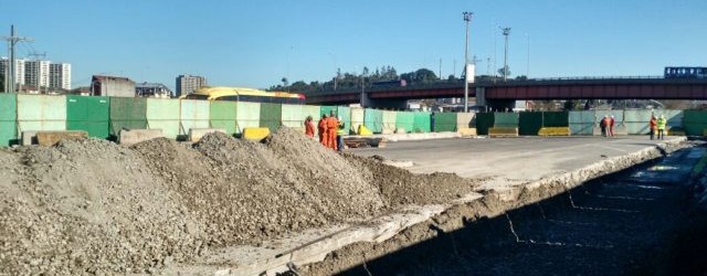 Soterramiento de rotonda General Bonilla en Concepción estaría listo en agosto de 2018