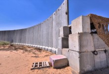 Israel acelera la construcción del muro en torno a la Franja de Gaza