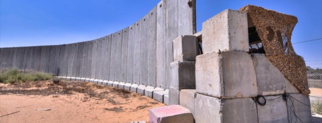 Israel acelera la construcción del muro en torno a la Franja de Gaza