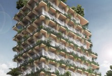 Edificio AMATA: nueva tecnología para uso de madera en alturas