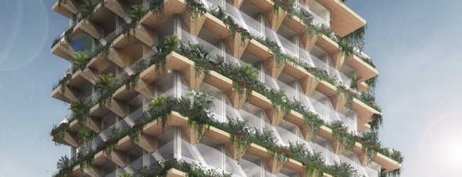 Edificio AMATA: nueva tecnología para uso de madera en alturas