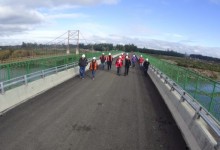 Inauguran esperado puente que reemplazará pasarela colgante en Nueva Imperial