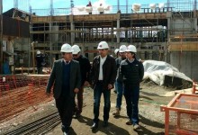 Construcción de la nueva municipalidad de Mariquina presenta un 27% de avance en sus obras