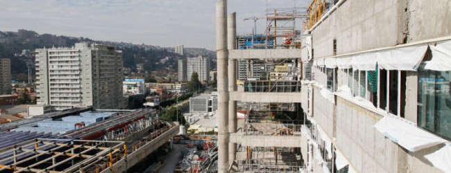 Hospital de Viña del Mar registra avances en reconstrucción cerca del 70%