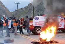 Codelco y trabajadores de Andina se enfrentan por cierre de faena