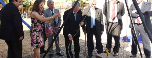 Colocaron la primera piedra del Centro de Justicia de Chillán