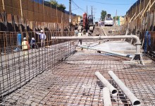 Un 25% de avance registran las obras de nuevo colector de aguas lluvias en Talcahuano: sería entregado en 2019