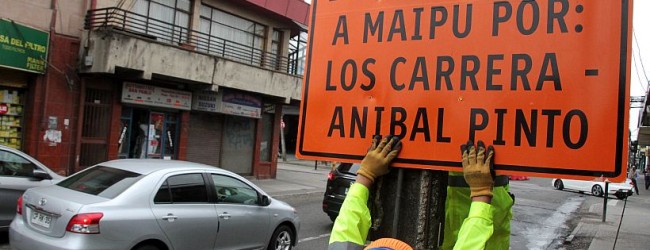 Suspenderán tránsito en tramo de Avenida Prat de Concepción por construcción de colector de aguas lluvias