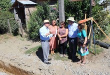 Destacaron gestión de recursos económicos para la construcción de alcantarillado y agua potable en Mariquina