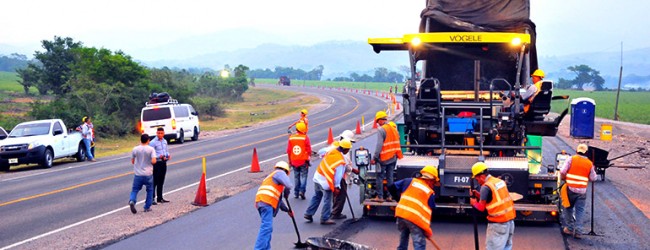 Carreteras impulsaron el sector construcción