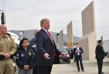 Donald Trump visita frontera para revisar prototipos de la construcción del muro