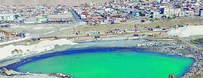 Un 90% de avance de construcción tiene la nueva playa El Salitre de Tocopilla