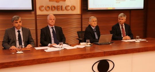 Codelco reporta excedentes por US$2.885 millones en 2017