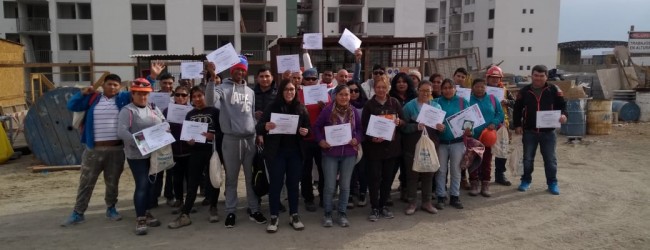 Proyecto Hogar+: Trabajadores de Calama y Antofagasta fueron capacitados en medidas de eficiencia energética
