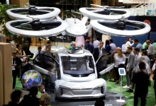 A un lado autos de lujo, Alemania probará taxis voladores