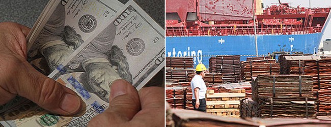 Dólar cae más de $3 en Chile tras el fuerte «salto» del cobre en el mercado de Londres