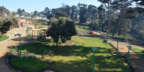 Quintero recupera parque municipal donado hace 75 años por filántropa de origen francés