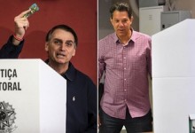 Uno dice que gana hoy, otro aspira a la segunda vuelta: Bolsonaro y Haddad ya votaron en Brasil