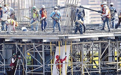 Construcción reporta aumento en las ventas y en obras a ejecutar