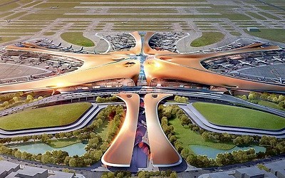 China: El aeropuerto más grande del mundo tendrá capacidad para 100 millones de pasajeros por año