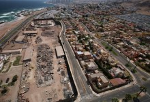 Vecinos denuncian construcción que obstruye vía aluvial en el sector sur de Antofagasta