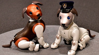 Presentan versión del perro-robot Aibo en Japón que lo transforma en una «mascota policía»