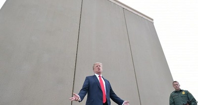 Trump persiste en su lucha por conseguir financiamiento para el muro