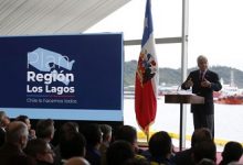 Presidente Piñera presenta plan de inversión por US$6.000 millones en ocho años en región de Los Lagos