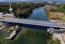 MOP asegura que a fines de 2019 se licitará solución definitiva para el puente Cau Cau en Valdivia
