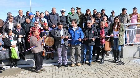Subsecretario Lucas Palacios inauguró nuevo Borde Costero de Puerto Saavedra