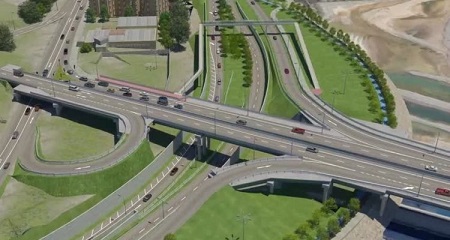 Proyectan para 2023 inicio de la primera etapa de ruta Costanera Sur que unirá puentes de Concepción