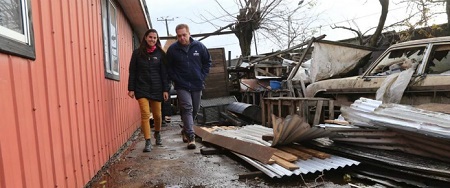 206 viviendas presentan daños a causa de tornados, según ficha aplicada por MINVU