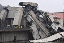Así demolieron los pilares de puente que se derrumbó en Italia en 2018 y dejó 43 muertos