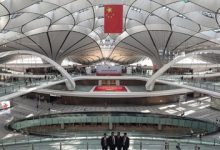 China inaugura un futurista aeropuerto con forma de estrella de mar