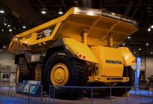 Komatsu proyecta aumentar a 240 su flota de camiones autónomos en 2020