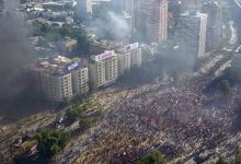 Sitiados en pleno centro