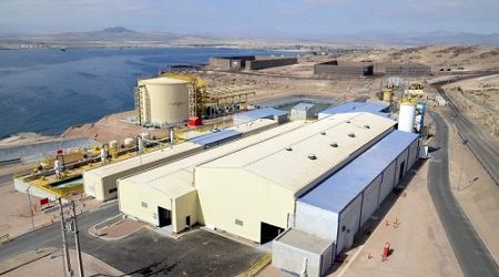 Minera Candelaria utiliza un 100% de agua de mar desalinizada para su proceso productivo