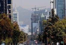 La economía chilena está a cerca del 70% de su capacidad y comercio es el más afectado