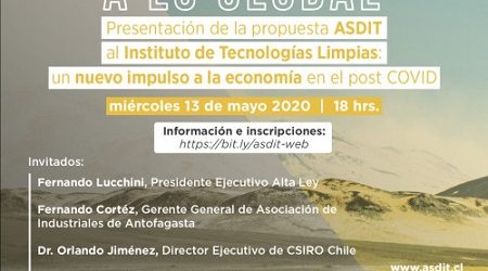 ASDIT presentará propuesta para liderar el Instituto de Tecnologías Limpias