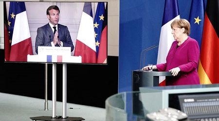 Francia y Alemania proponen fondo de 500 mil millones de euros para reactivar la economía de la UE