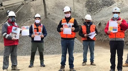 Sernageomin continúa reforzando medidas de seguridad minera y prevención por Covid-19 en las faenas del país