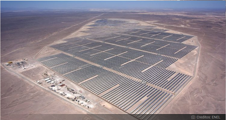 Enel amplía parque solar en Antofagasta que producirá el consumo de 369 mil hogares chilenos