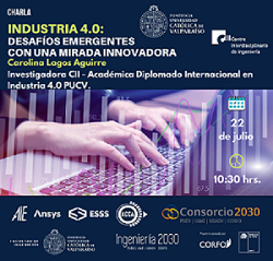 Charla «Industria 4.0: Desafíos emergentes con una mirada innovadora»
