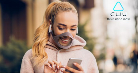 Crean una mascarilla inteligente que no esconde la sonrisa y se desinfecta sola
