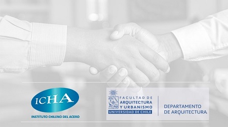 ICHA y la FAU de Universidad de Chile firman convenio para promover e investigar el uso del acero en la construcción industrializada.