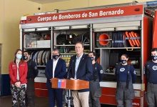 Minvu entrega terreno a compañía de Bomberos de San Bernardo para construcción de nuevo cuartel