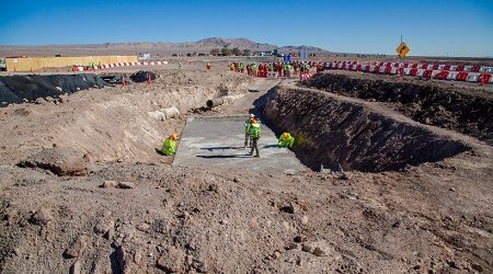 Inician construcciones de la doble vía que mejorará la ruta 25 en la Región de Antofagasta